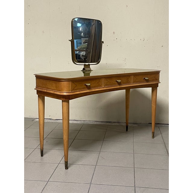 Vintage Italian Dressing Table, 1940s For Sale - Image 4 of 15