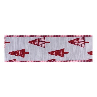 Traditional Holiday Tree Ribbon 4" x 5 yds. For Sale