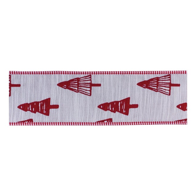 Traditional Holiday Tree Ribbon 4" x 5 yds. For Sale