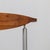 Blue Vintage Leather Dining Chairs, Italy, 1990s, Set of 4 For Sale - Image 8 of 11
