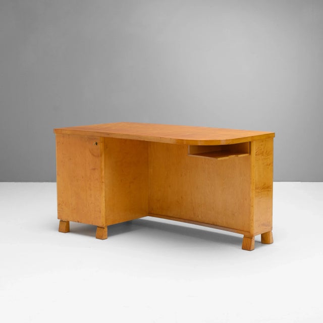 Swedish Modern Desk, 1940s For Sale - Image 6 of 11