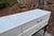 Tommi Parzinger 4 Drawer White Lacquered Console Table Credenza