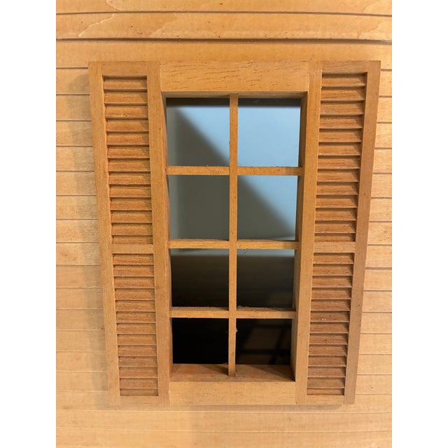 Vintage Wooden Dollhouse For Sale - Image 11 of 12