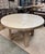 2020s 48" Round Reclaimed Elm Wood Dining Table by Adoorne For Sale - Image 5 of 5