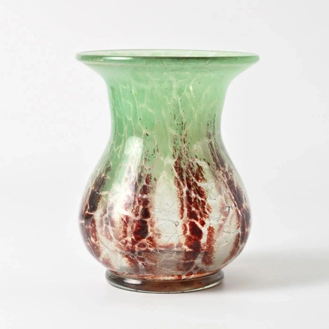 Art Deco Ikora Glass Vase by Karl Weidmann for WMF, 1930s For Sale - Image 11 of 11