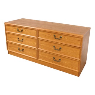 Low Sideboard in Oak Veneer from G-Plan, 1980s For Sale