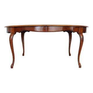 Vintage Baker Furniture French Provincial Extension Dining Table For Sale