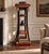 Inspired by a 19th-century German neoclassical design, the piece features rich cherry-finished shelves and a stepped...