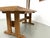 Modernist Architectural Table in Oak, 1950s For Sale - Image 11 of 18