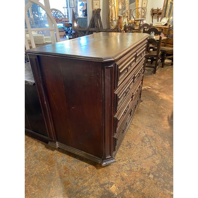 18th Century Italian 18th c Walnut Commode For Sale - Image 5 of 5