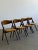 Mid-Century Modern Vintage Folding Chairs - Set of Four For Sale - Image 3 of 18