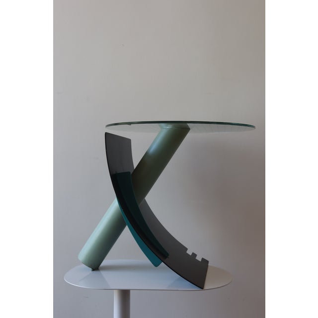 Postmodern Studio Side Table by Michael Graham, 1987 For Sale - Image 4 of 9