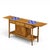 Broyhill Brasilia Mid Century Walnut Bird Tiles Bar Cart For Sale - Image 11 of 12