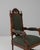 Wood 1900s French Baroque Revival Oak Armchair with Upholstered Cushions For Sale - Image 7 of 18