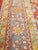 Antique Oushak Carpet, Oriental Rug, Handmade Rug Saffron, Light Blue and Coral For Sale - Image 13 of 18