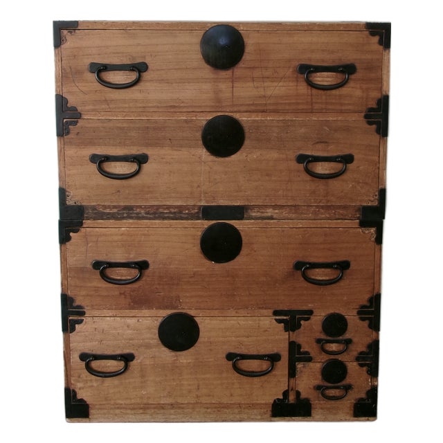 Early 20th Century Japanese Tansu Dresser For Sale