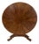 Antique Regency Figured Mahogany 6-Seater Circular Tilt-Top Dining Centre Table, 1830 For Sale