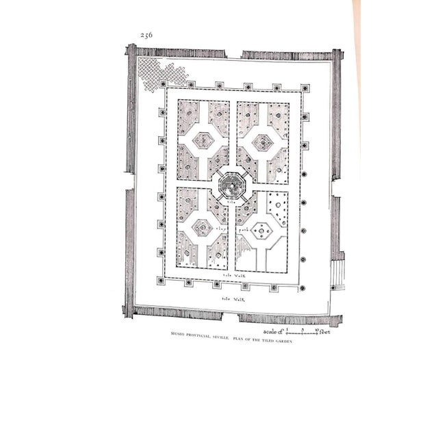 "Spanish Gardens and Patios" 1924 Byne, Mildred Stapley & Arthur For Sale - Image 10 of 12