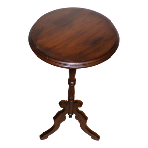 Antique Victorian Plant Stand Eastlake Candlestick Table Tripod Bust Stand