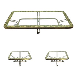 1950s Set of Three Amazing Tables Designed Attributed to Arturo Pani For Sale