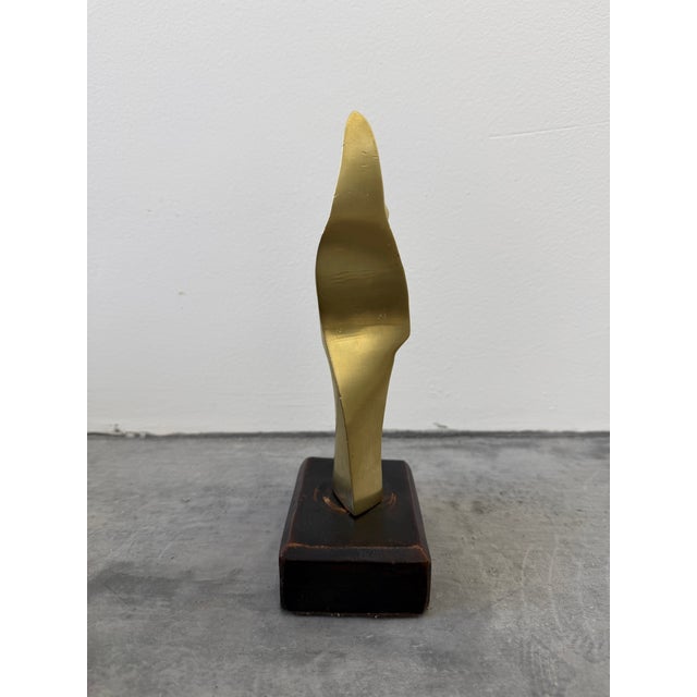 Brazilian Modern Bronze Sculpture, 1990s For Sale - Image 6 of 12