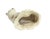 Cream English Creamware Pottery Toy Cat, Whieldon-Type Manganese Sponged Figure For Sale - Image 8 of 9