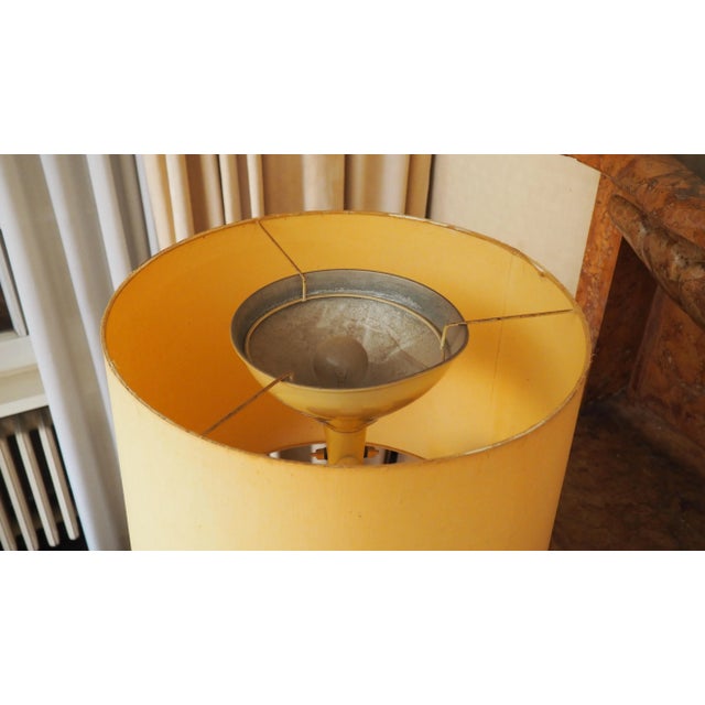 Table Lamp with Black Ceramic Base For Sale - Image 4 of 6