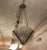 Glass 1920s French Art Deco Pendant Chandelier Signed by Atelier Petitot For Sale - Image 7 of 8