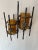 Amber Tom Ahlström & Hans Ehrlich Brutalist Torch Amber Murano Glass Sconces 1950 For Sale - Image 8 of 9