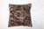 Late 20th Century Persian Kerman Rug Pillow For Sale - Image 5 of 5
