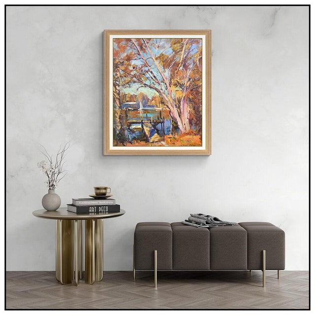 Message us to inquire about custom framing options! (Included for free with every purchase) The artwork here, "Gloucester...