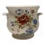 Vintage Mason’s Ironstone Vase With Floral Design and Handles For Sale