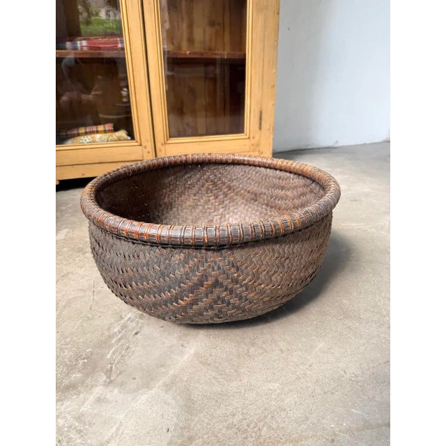 Mid-20th Century Vietnamese Tea Basket, 1960s For Sale - Image 17 of 18