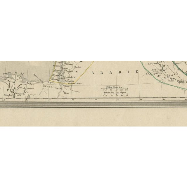 19th Century Antique Map of Asia Minor, 1845 For Sale - Image 5 of 12
