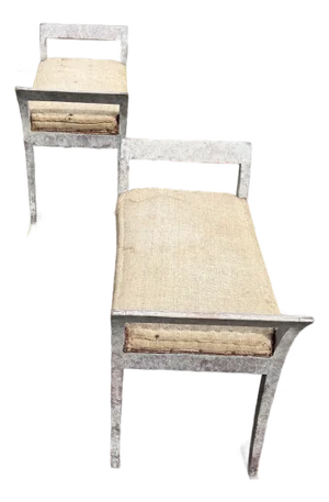 Pair of Swedish Stools Estimated 1850
