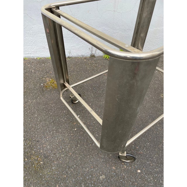 French Art Deco Bar Cart, 1930s For Sale - Image 6 of 11