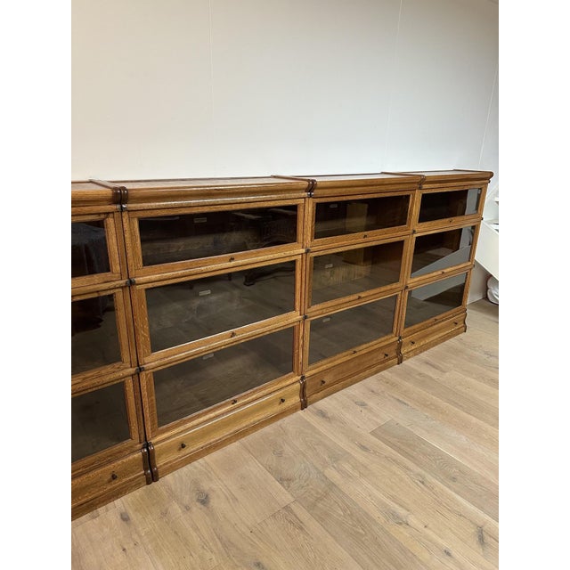 Bookcase from Globe Wernicke, 1890s, Set of 12 For Sale - Image 4 of 8