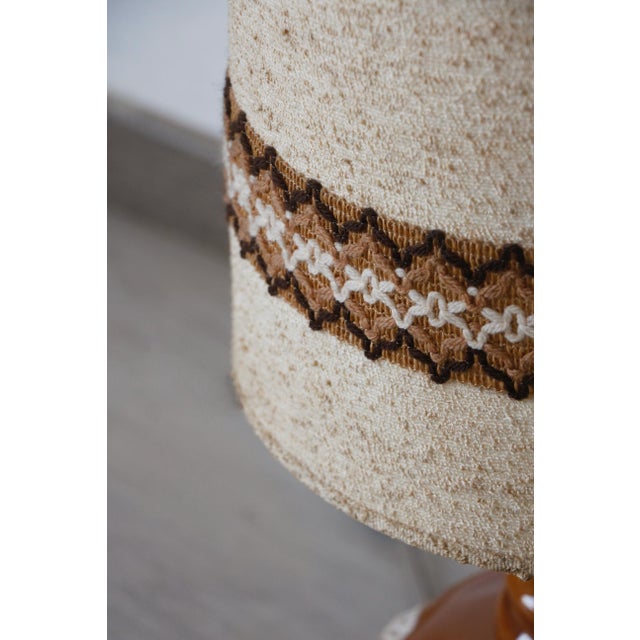 Vintage Ceramic Lamp, 1970s For Sale - Image 11 of 13