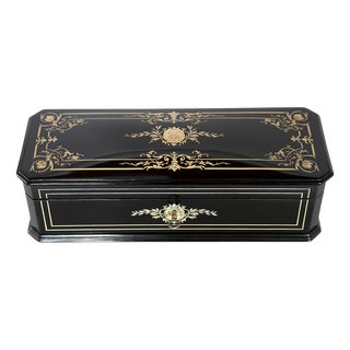 19th Century Napoleon III French Decorative Box For Sale