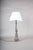 Mid-Century Modern Mid-Century Modern French Table Lamp in Metal and Brass, 1950s For Sale - Image 3 of 10