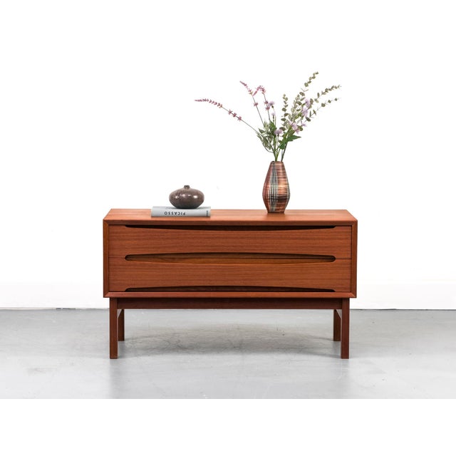 Vintage Teak Sideboard with Drawers, 1960s For Sale - Image 4 of 15