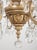 Metal Mid 20th Century Plaza Hotel French Louis Bronze & Crystal Tiered Chandelier For Sale - Image 7 of 13