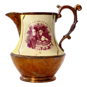 1840s Queen Victoria & Albert Wedding Jug