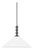 Mitzi Sang 20 in. 1 Light Pendant in Old Bronze Finish For Sale