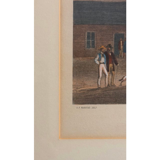 Baby Blue San Francisco, 1851 Chromolithograph, Francis Samuel Marryat, Hanhart, London For Sale - Image 8 of 12
