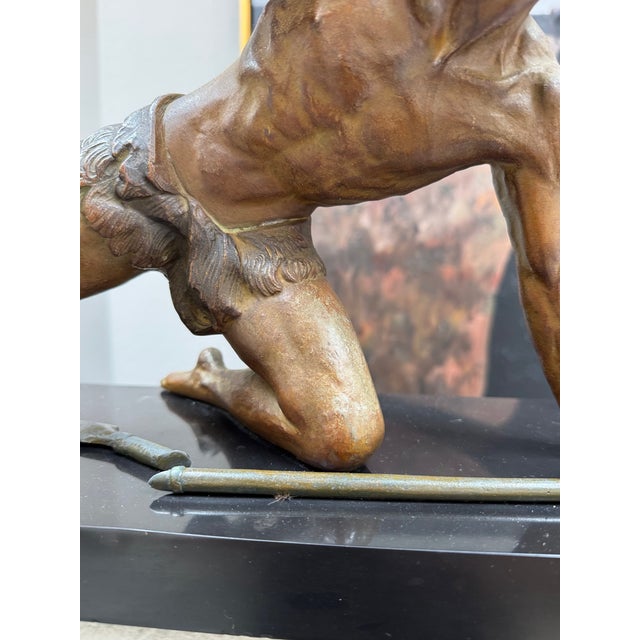 Jean De Roncourt “Gladiator” Sculpture – Signed J. De Roncourt For Sale - Image 9 of 11