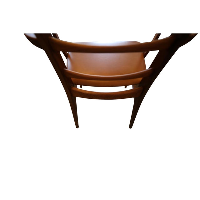 Danish Liz Armchair in Teak and Leather by Niels Koefoed for Koefoeds Hornslet, 1960s For Sale - Image 9 of 13