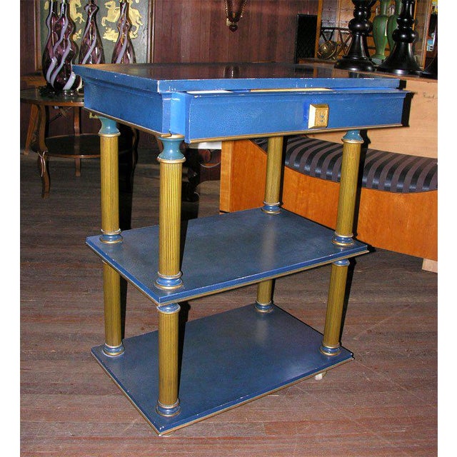 1960s Vintage James Mont Stand Table For Sale - Image 14 of 15