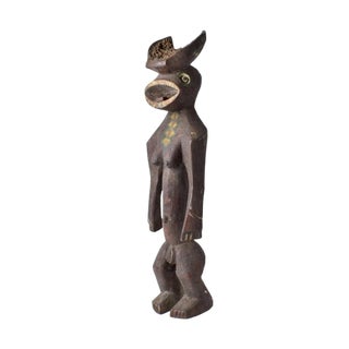 Early 20th Century Mama Mangam Female Fetish Figurine Nigeria For Sale