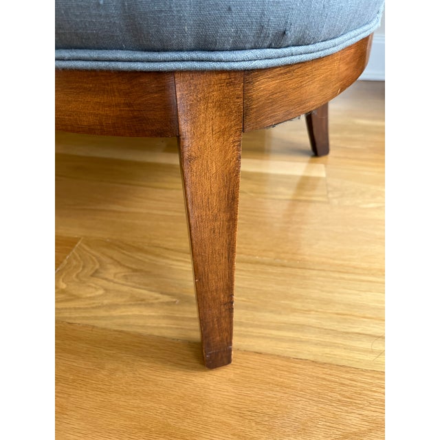 Mid 20th Century Mid 20th Century Swedish Art Deco Style Chair For Sale - Image 5 of 15